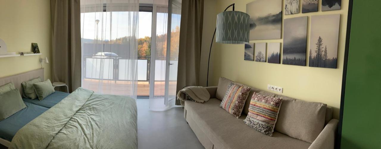 Appartamento Horsky Apartman Achat Janov nad Nisou Esterno foto